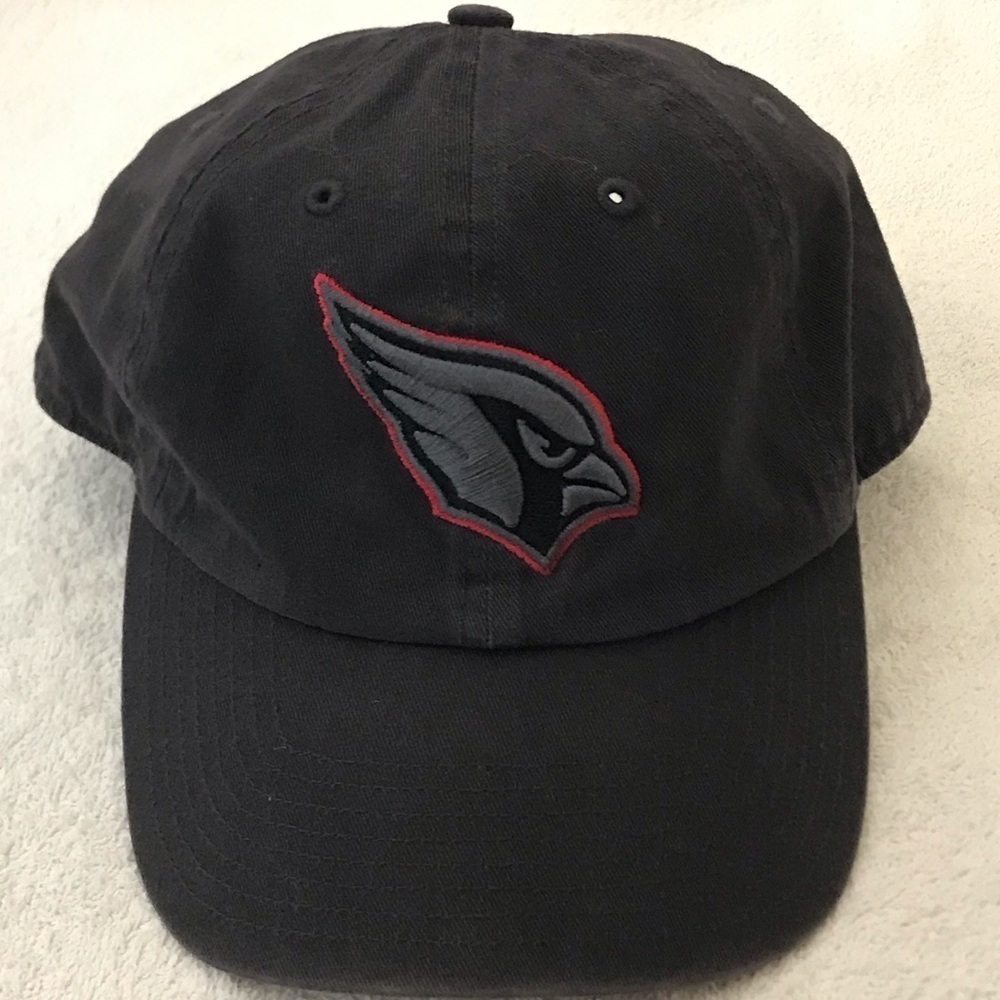 VTS for NFL Arizona Cardinals Adjustable OSFA Black Red Football Cap